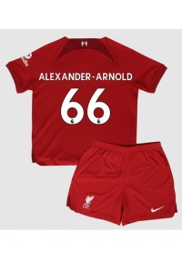 Liverpool Alexander-Arnold #66 Babytruitje Thuis tenue Kind 2022-23 Korte Mouw (+ Korte broeken)